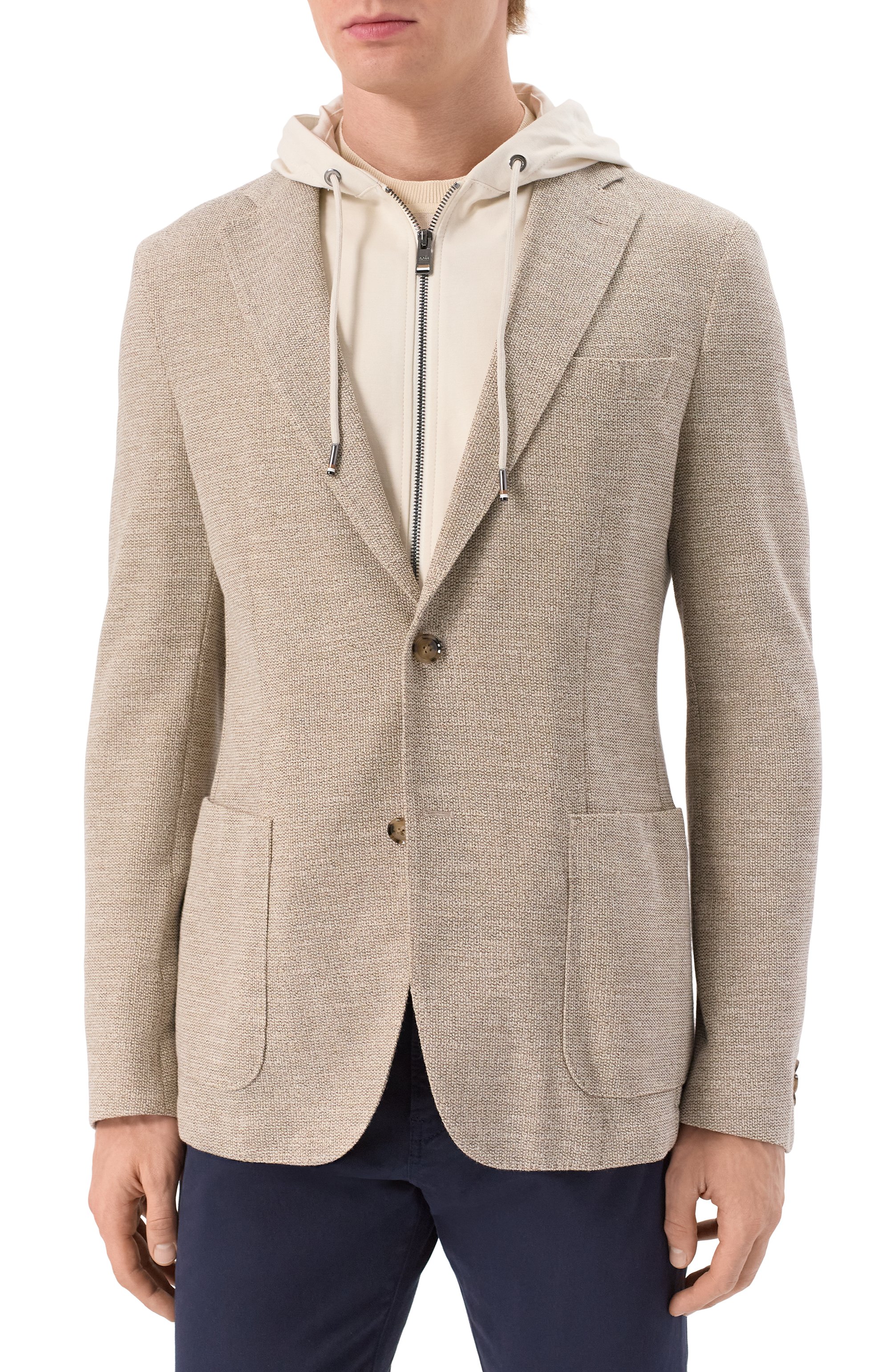 Однобортный пиджак BOSS, арт. 50535007, фото 4