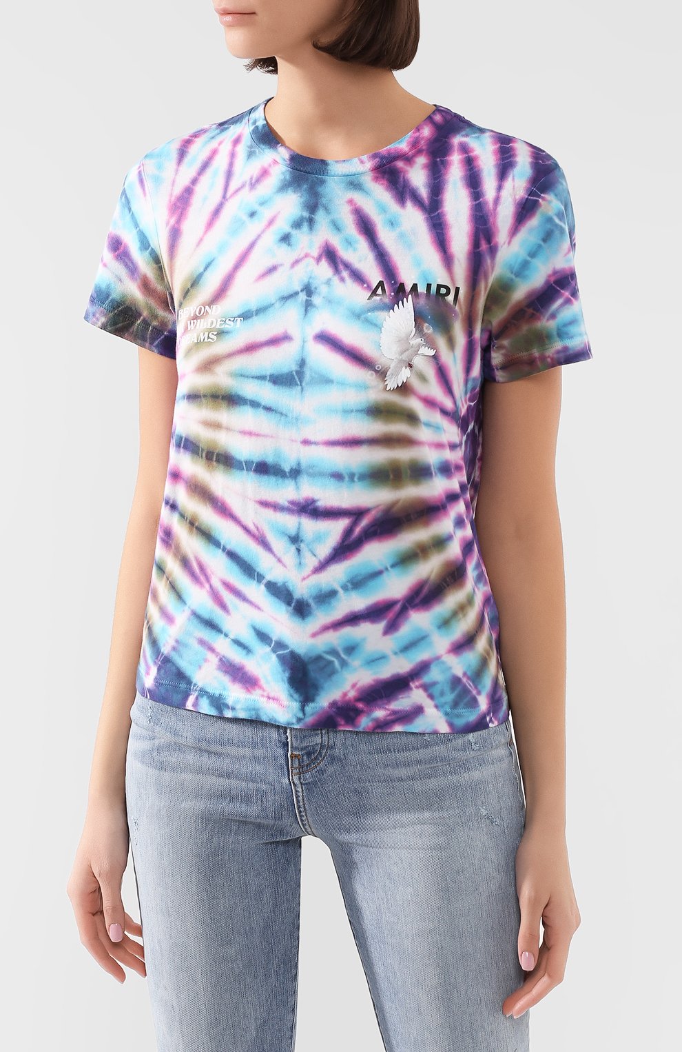 Хлопковая футболка AMIRI, арт. Y0W03453CJ, фото 3