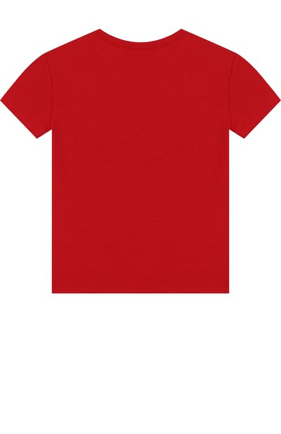 Хлопковая футболка с логотипом бренда и стразами N21, арт. 08 X/K707/5448/26-32, фото 2