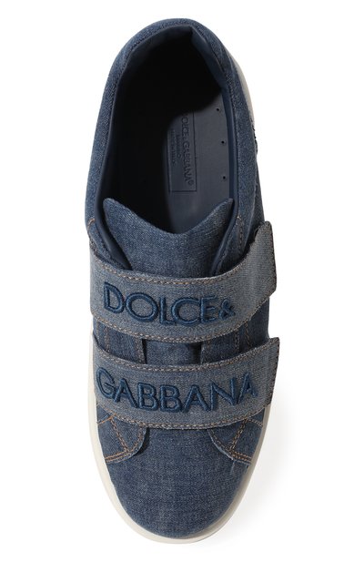 Текстильные кеды DOLCE & GABBANA, арт. DA5113/AT254/37-39, фото 4