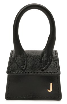 Женская сумка le petit chiquito JACQUEMUS черного цвета, арт. 211SL01/300990 | Фото 1 (Материал: Натуральная кожа; Ремень/цепочка: На ремешке; Размер: mini; Сумки-технические: Сумки через плечо; Драгоценные камни: Проставлено; Материал сплава: Проставлено)
