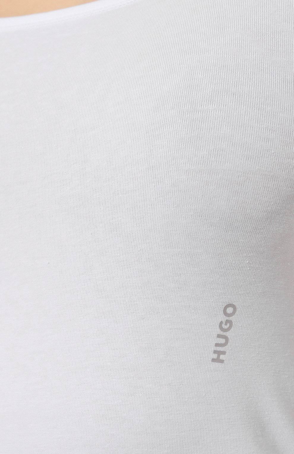 Комплект из двух маек HUGO белого цвета по цене 6735 руб., арт. 50469682, фото 5 Комплект из двух маек HUGO, арт. 50469682, фото 5