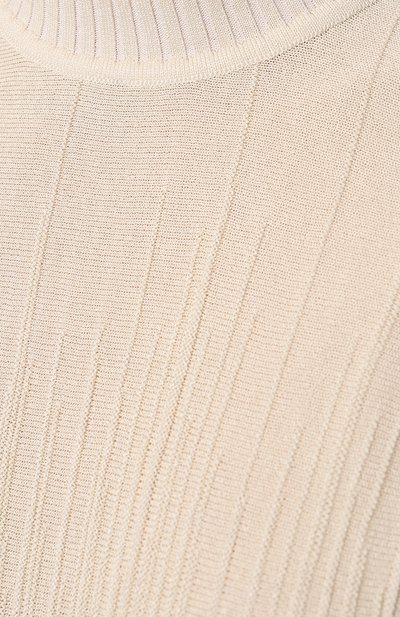 Топ из шелка и вискозы FREEAGE молочного цвета по цене 29960 руб., арт. W23.SW043.6070.111, фото 5 Топ из шелка и вискозы FREEAGE, арт. W23.SW043.6070.111, фото 5