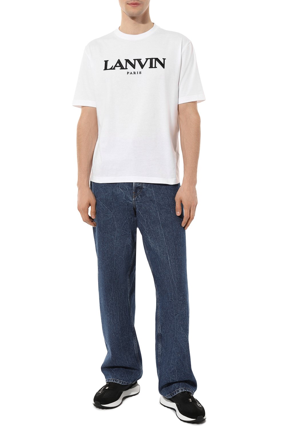 Комбинированные кроссовки giv runner GIVENCHY, арт. BH006ZH1AL, фото 2