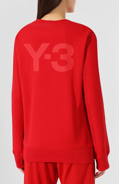 Хлопковый свитшот Y-3, арт. FJ0352/W, фото 4