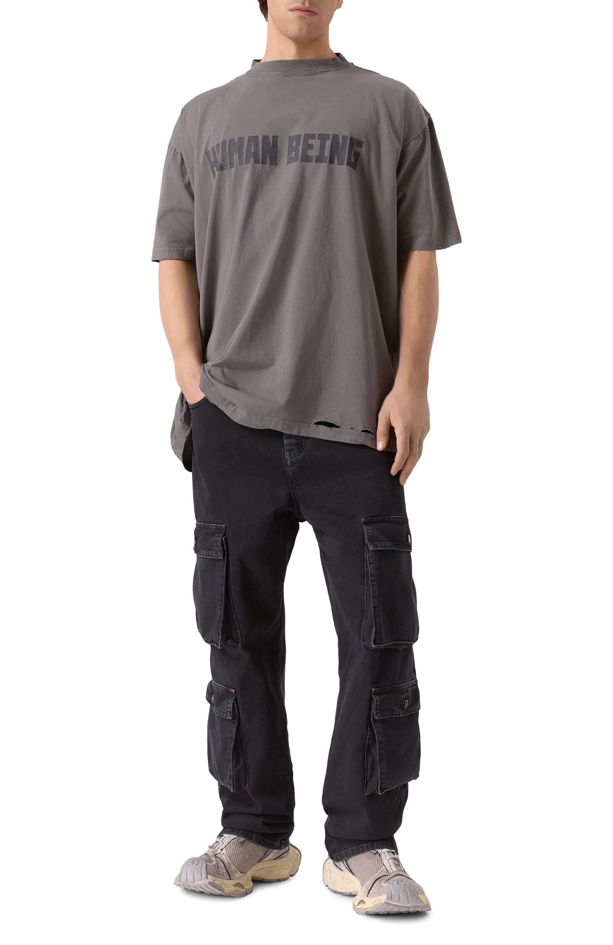 Хлопковая футболка BALENCIAGA, арт. 824285/TSVV1, фото 2