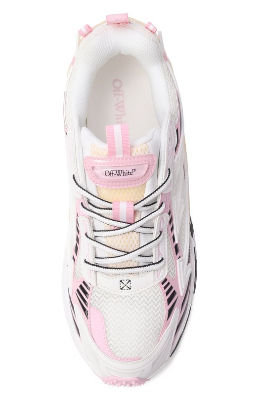 Комбинированные кроссовки Be Right Back Off-White 0WIA289S26FAB001 Белый  0WIA289S26FAB001 Фото 6