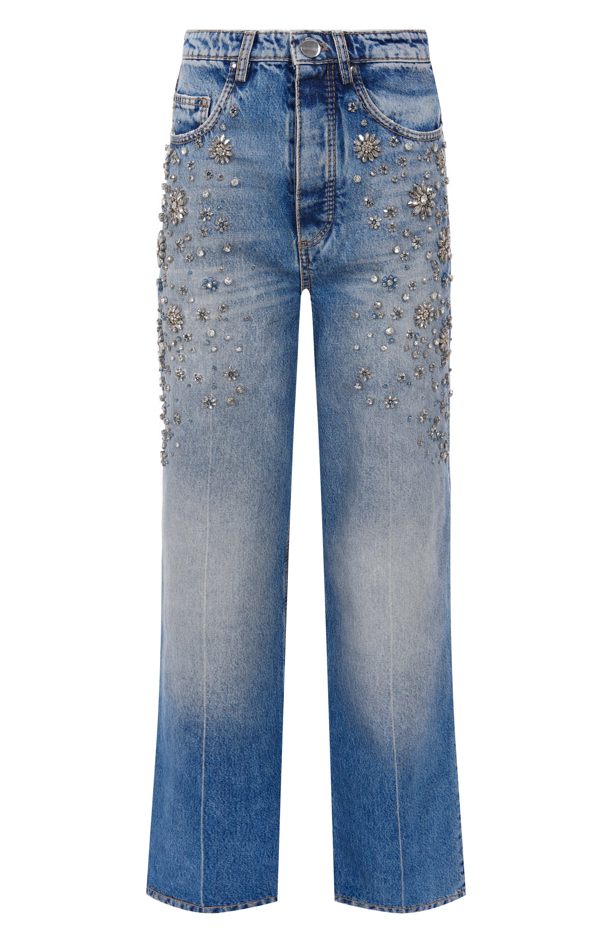 Джинсы с отделкой стразами DICE KAYEK, арт. SS25P332, фото 1