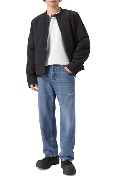 Хлопковая футболка DIESEL белого цвета по цене 11800 руб., арт. A19963/0AIJU, фото 2 Хлопковая футболка DIESEL, арт. A19963/0AIJU, фото 2