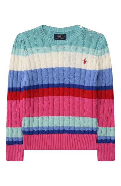 Хлопковый пуловер RALPH LAUREN, арт. 312857613, фото 1