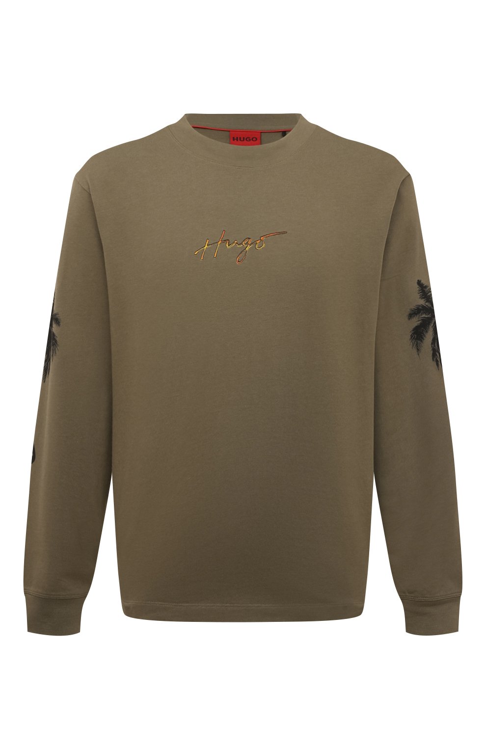 Хлопковый лонгслив HUGO, арт. 50488339, фото 1