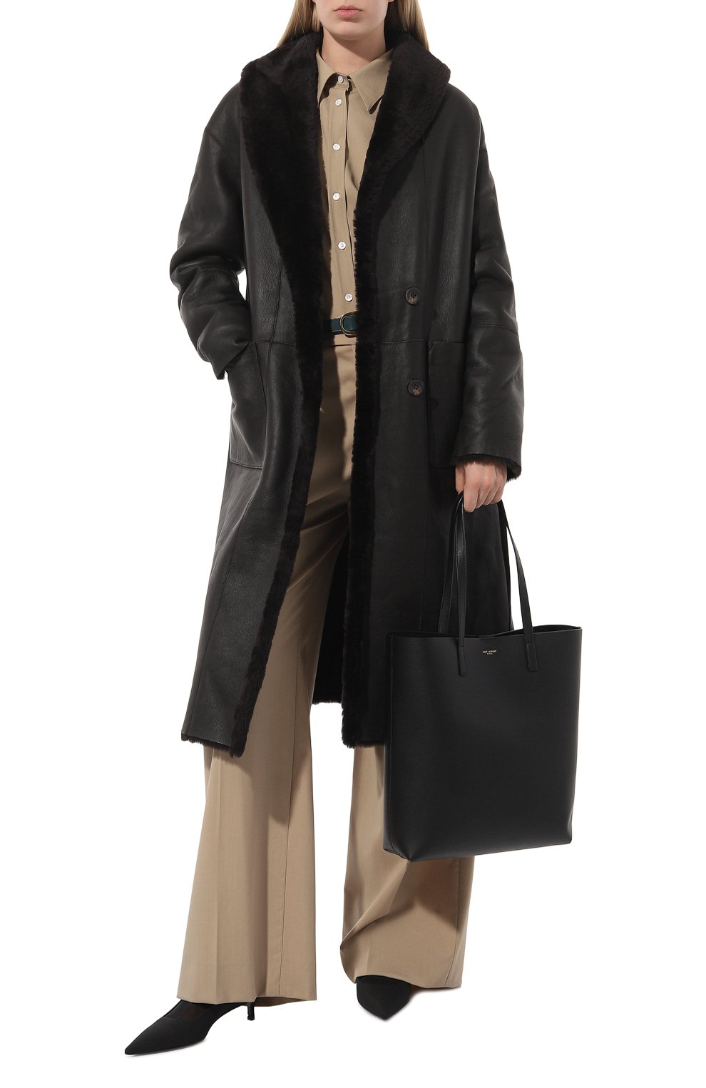 Сумка-тоут shopping medium SAINT LAURENT, арт. 600306/CSV0J, фото 8