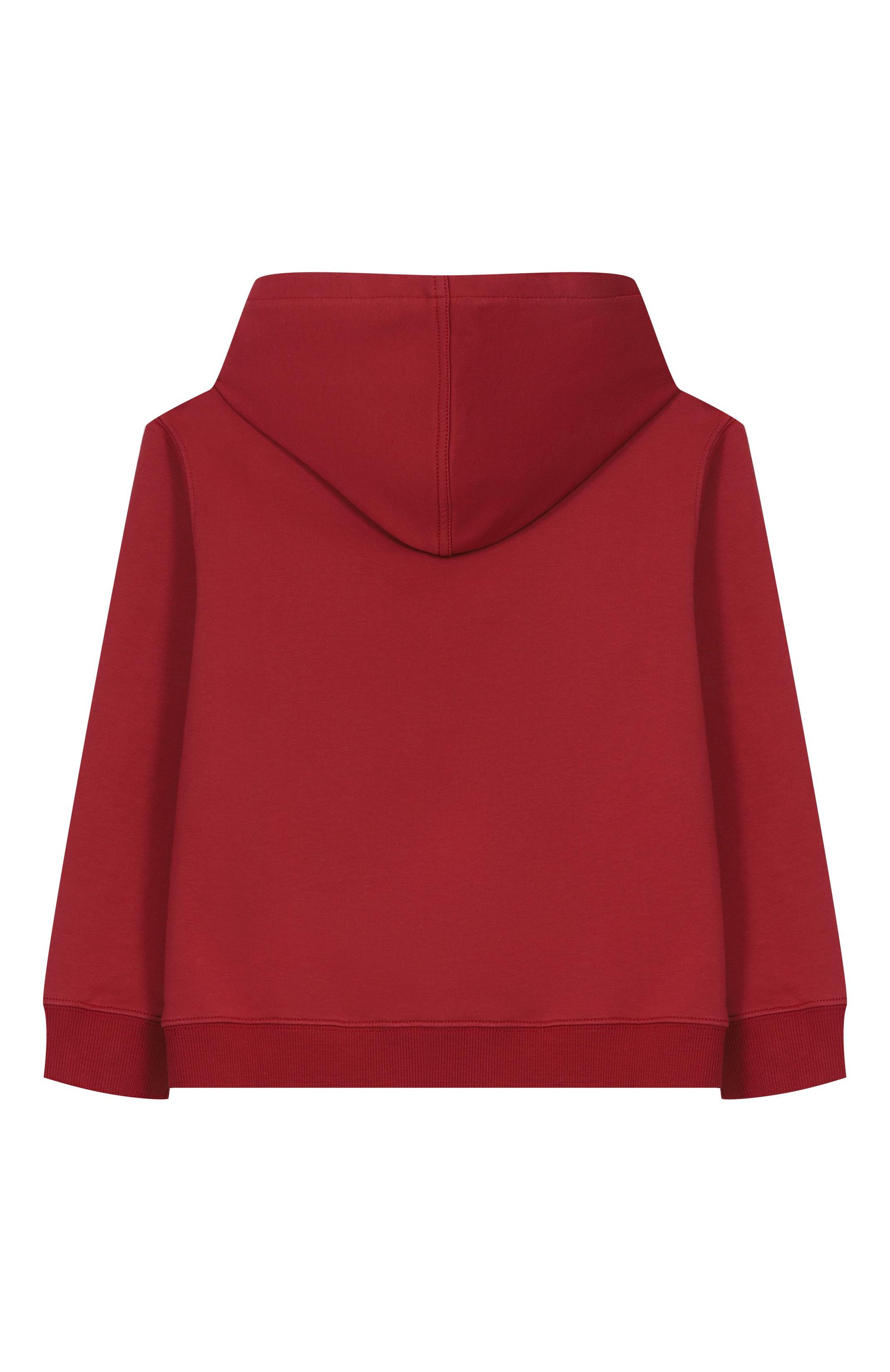 Хлопковое худи BRUNELLO CUCINELLI бордового цвета по цене 57850 руб., арт. BW863E503A, фото 2 Хлопковое худи BRUNELLO CUCINELLI, арт. BW863E503A, фото 2