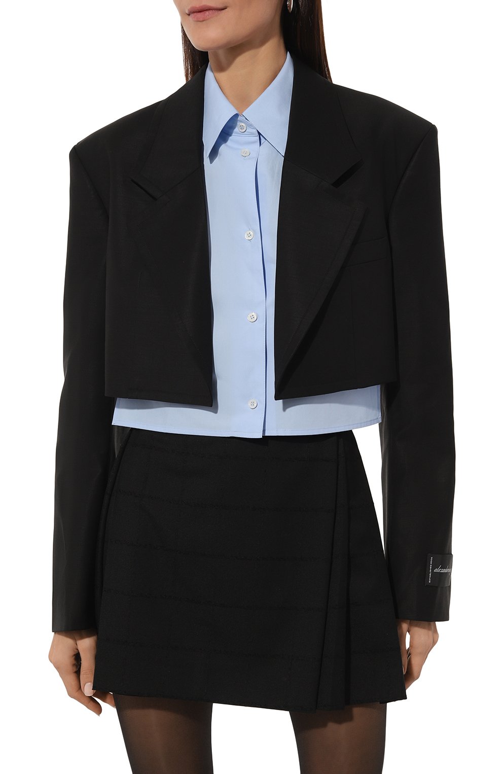Шерстяной жакет ALEXANDER WANG, арт. 1WC3242559, фото 3
