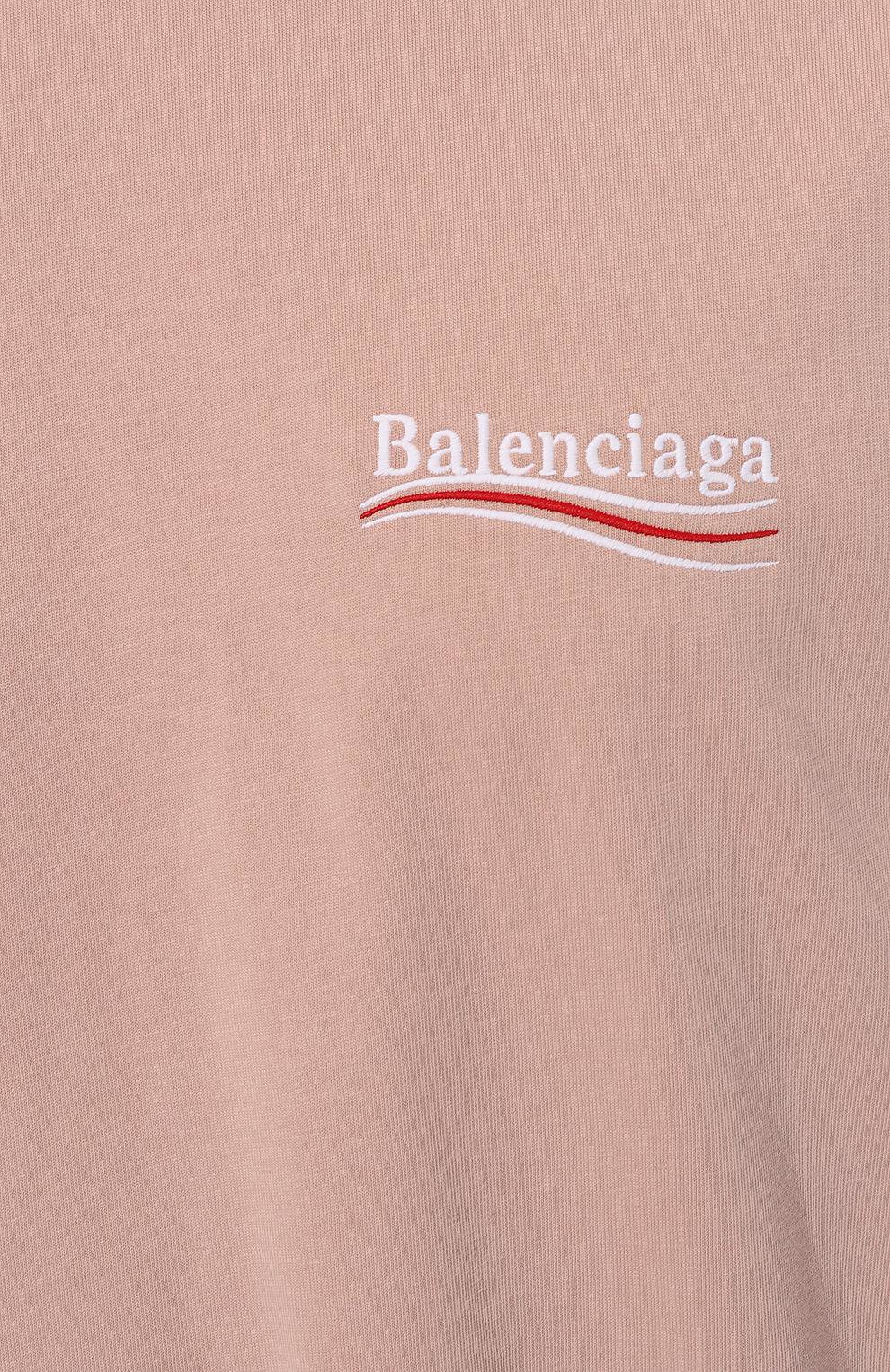 Хлопковая футболка BALENCIAGA, арт. 641655/TKVJ1, фото 8