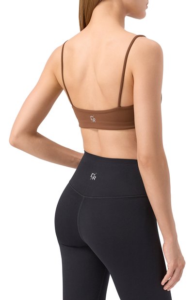 Топ DAILY REMINDER коричневого цвета по цене 9570 руб., арт. B005-CH, фото 4 Топ DAILY REMINDER, арт. B005-CH, фото 4