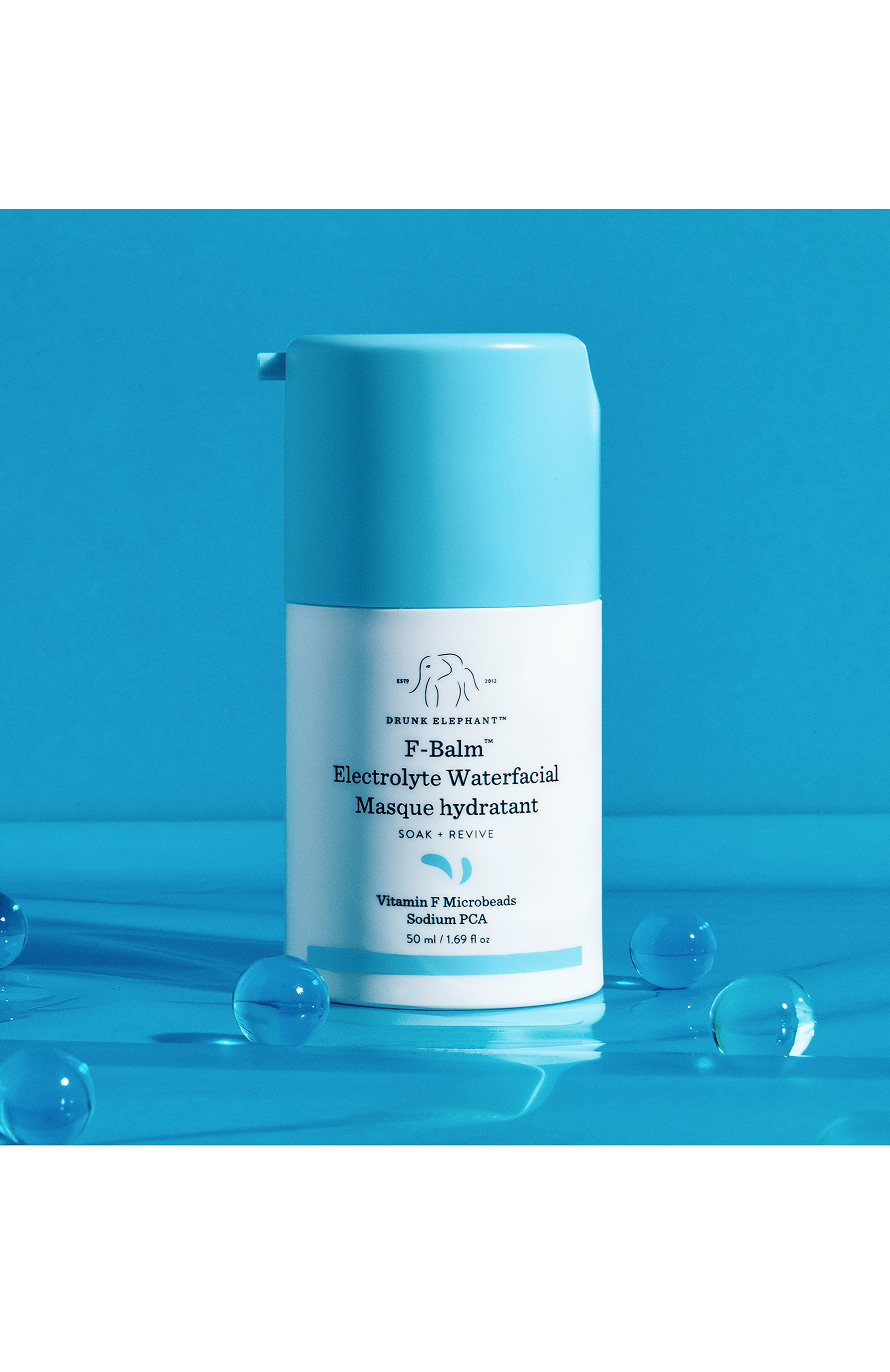 Увлажняющая маска с электролитами f-balm (50ml) DRUNK ELEPHANT бесцветного цвета по цене 6100 руб., арт. 42800015DE, фото 4 Увлажняющая маска с электролитами f-balm (50ml) DRUNK ELEPHANT, арт. 42800015DE, фото 4