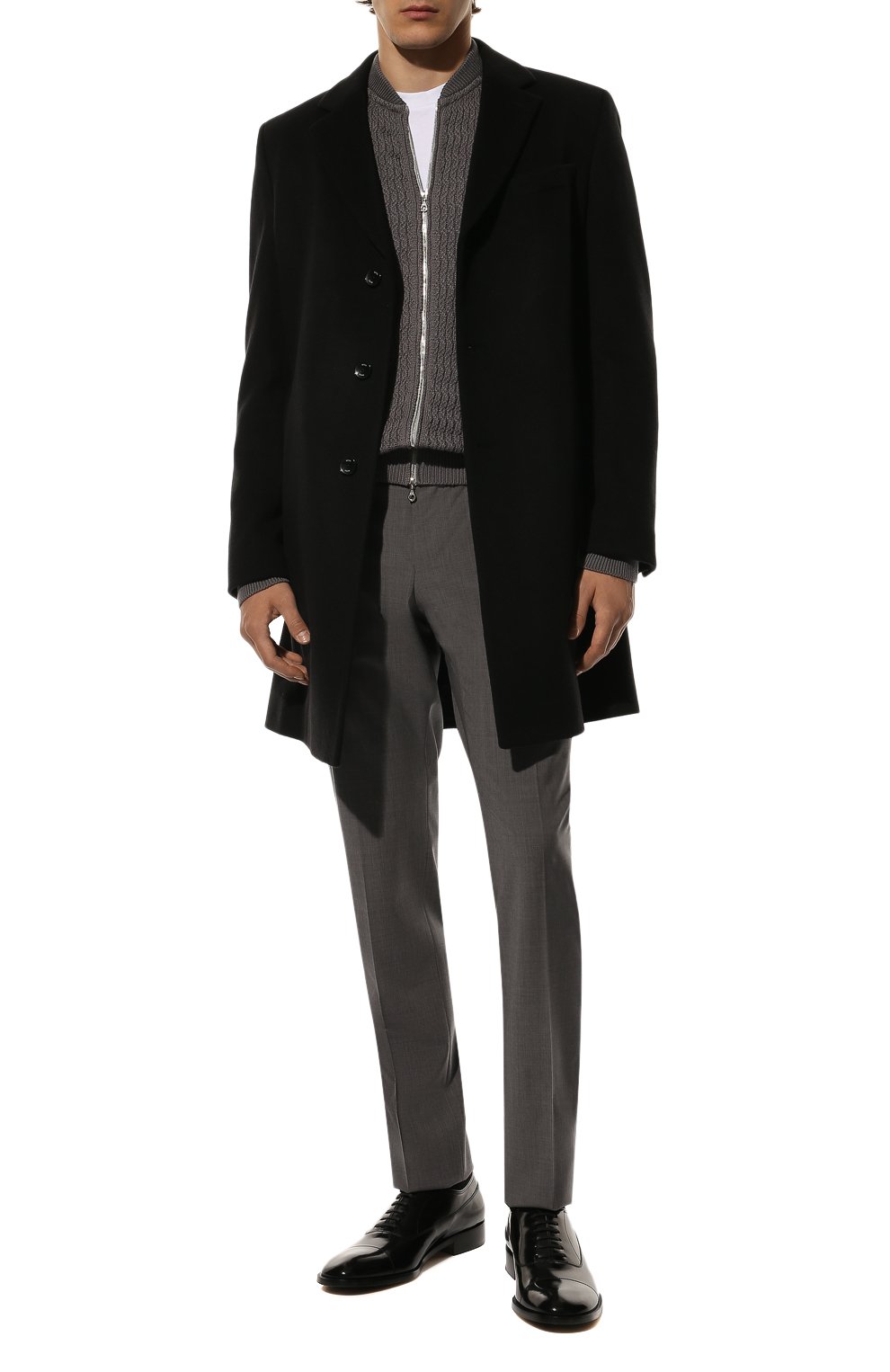 Пальто из шерсти и кашемира BOSS, арт. 50479756, фото 2