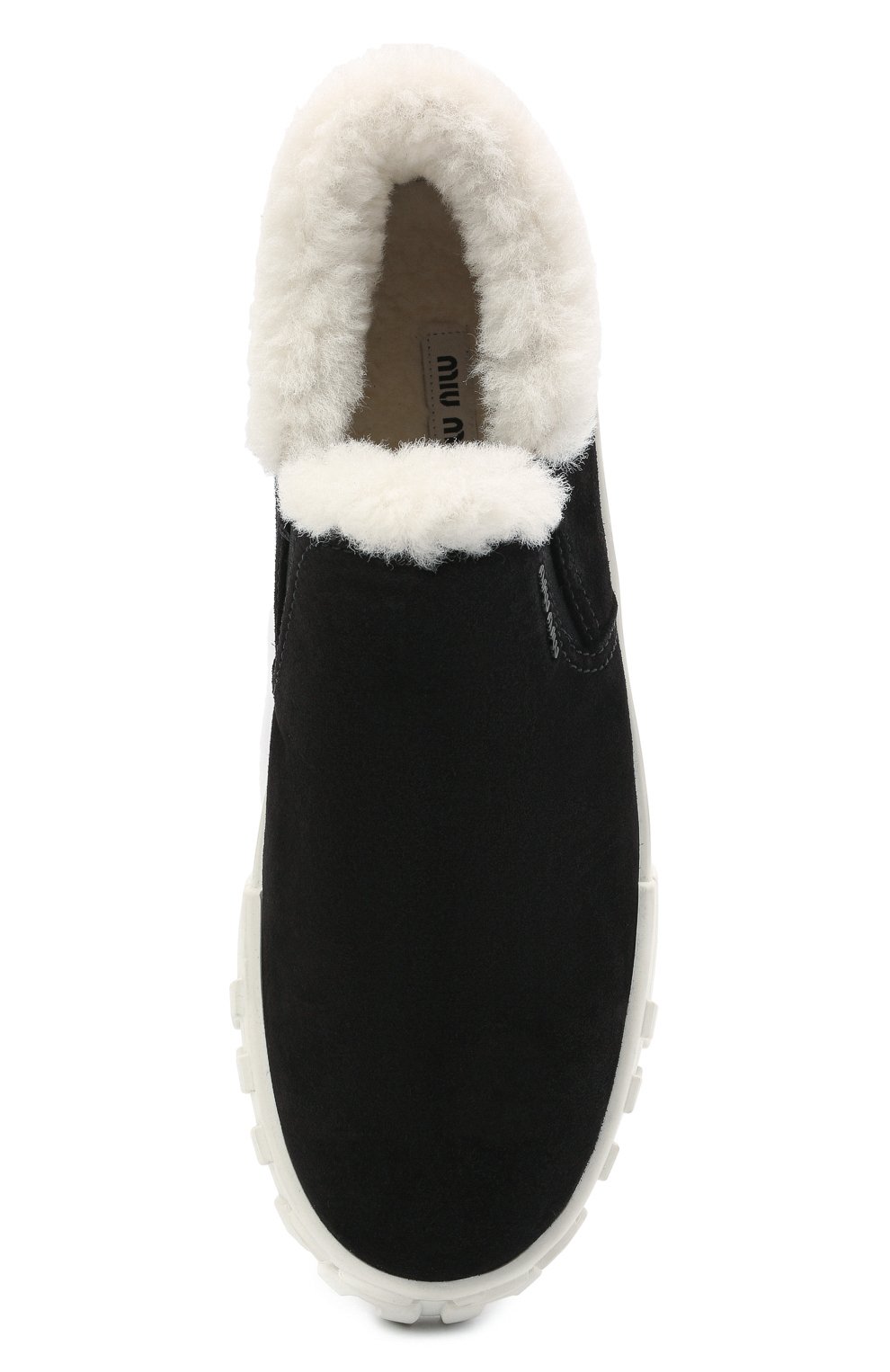 Замшевые слипоны MIU MIU, арт. 5T382D-3J9N-F0889-005, фото 5