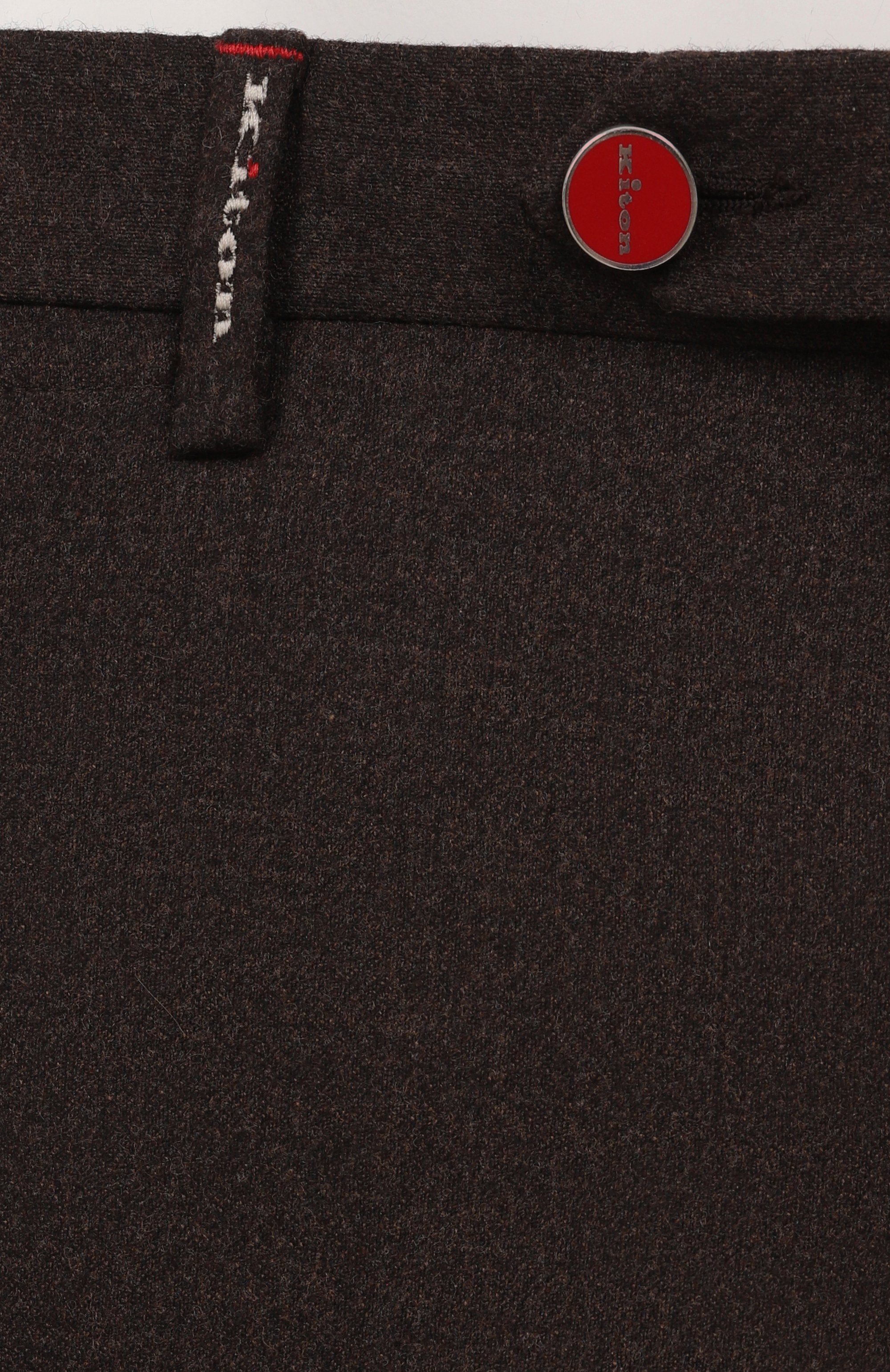 Шерстяные брюки KITON, арт. UFPP79K0123E07, фото 6