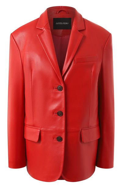 Женский кожаный жакет LESYANEBO, арт. LN09H-0201_OZ