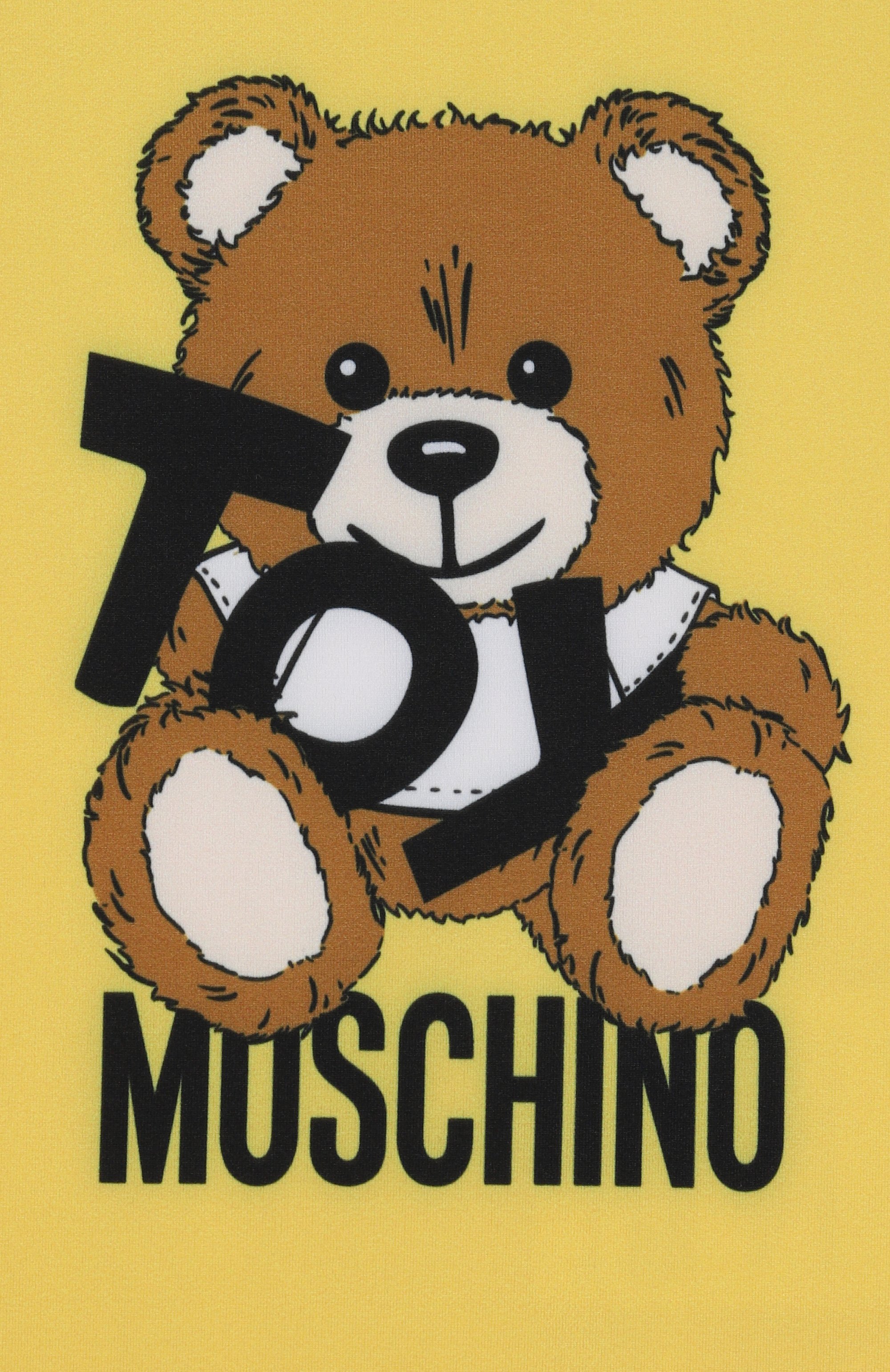 Слитный купальник MOSCHINO желтого цвета по цене 9770 руб., арт. HJL00B/LKA00/4-8, фото 3 Слитный купальник MOSCHINO, арт. HJL00B/LKA00/4-8, фото 3