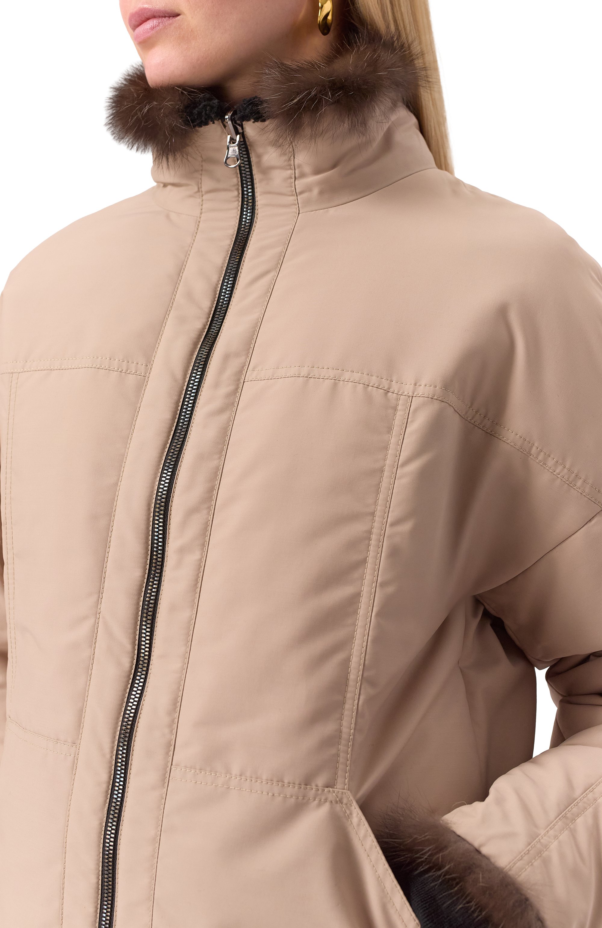 Двусторонняя шуба из меха соболя EMIL SHABAEV, арт. S031, фото 10