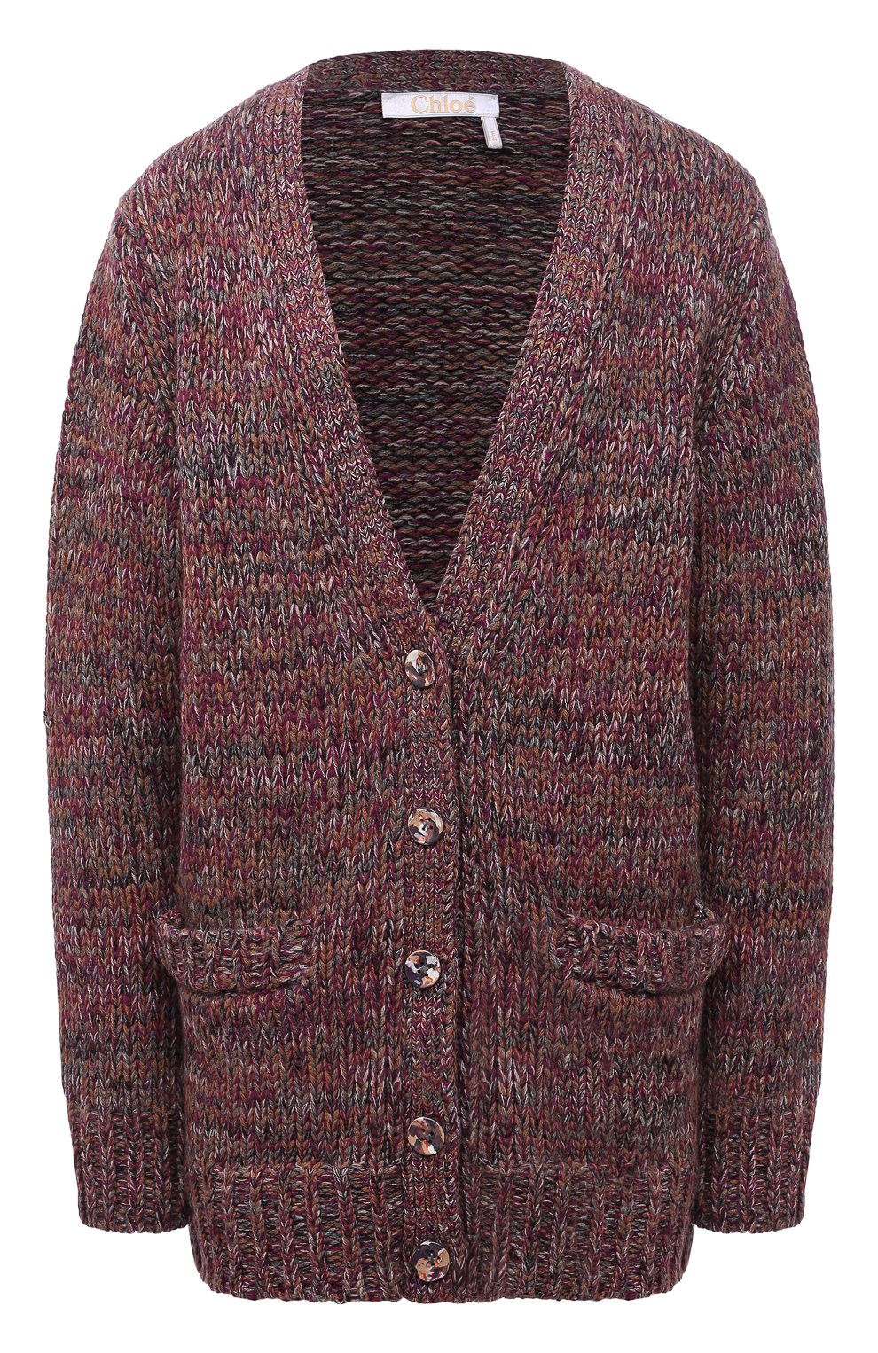 Кардиган из кашемира и шерсти CHLOÉ, арт. CHC21WMC02630, фото 1