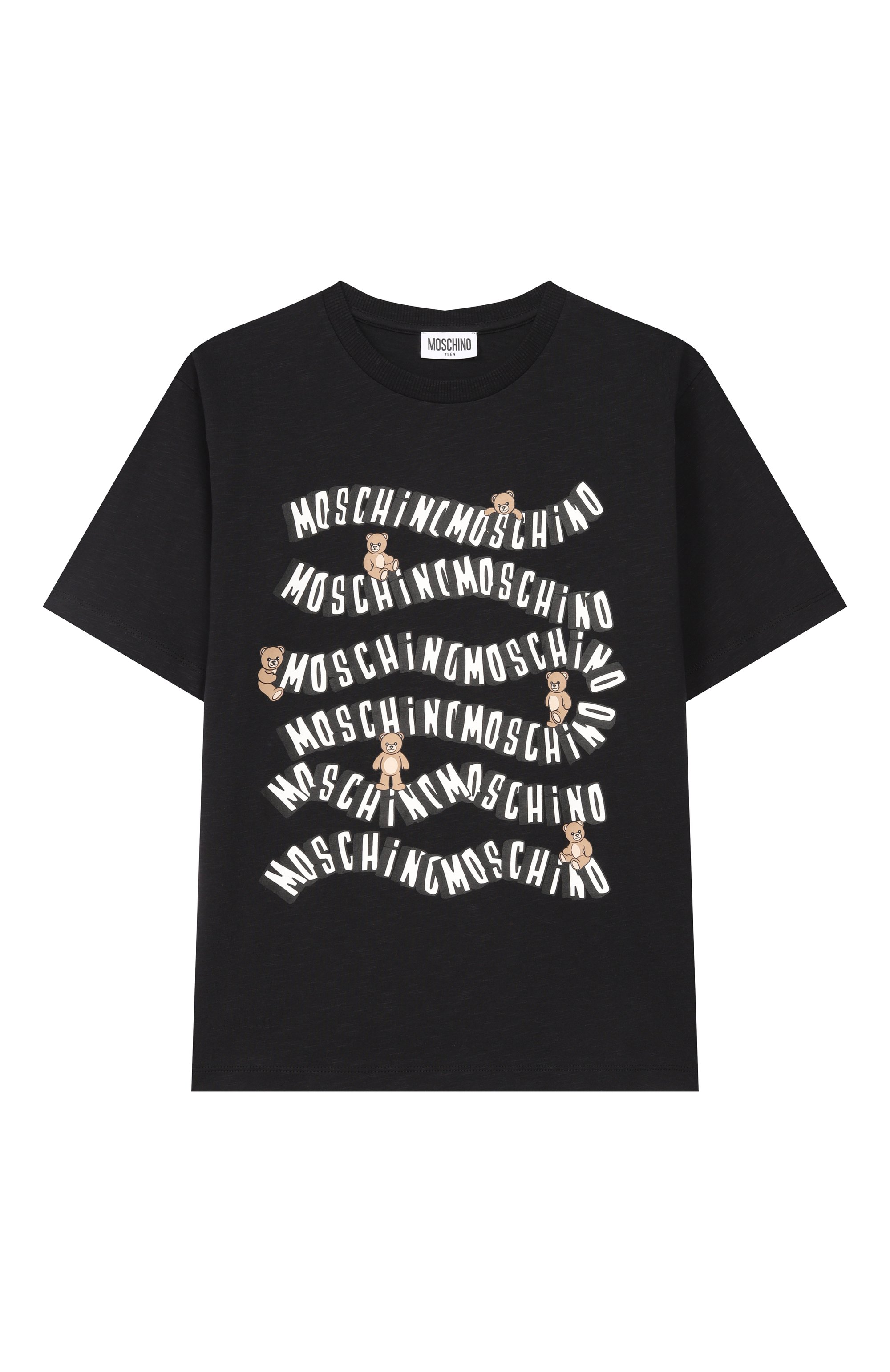 Хлопковая футболка MOSCHINO, арт. HXM05G/LAA52, фото 1