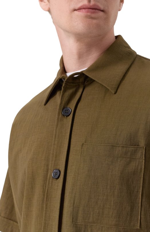 Рубашка Harris Wharf London CP5006PYF/PYF Хаки  CP5006PYF/PYF Фото 5