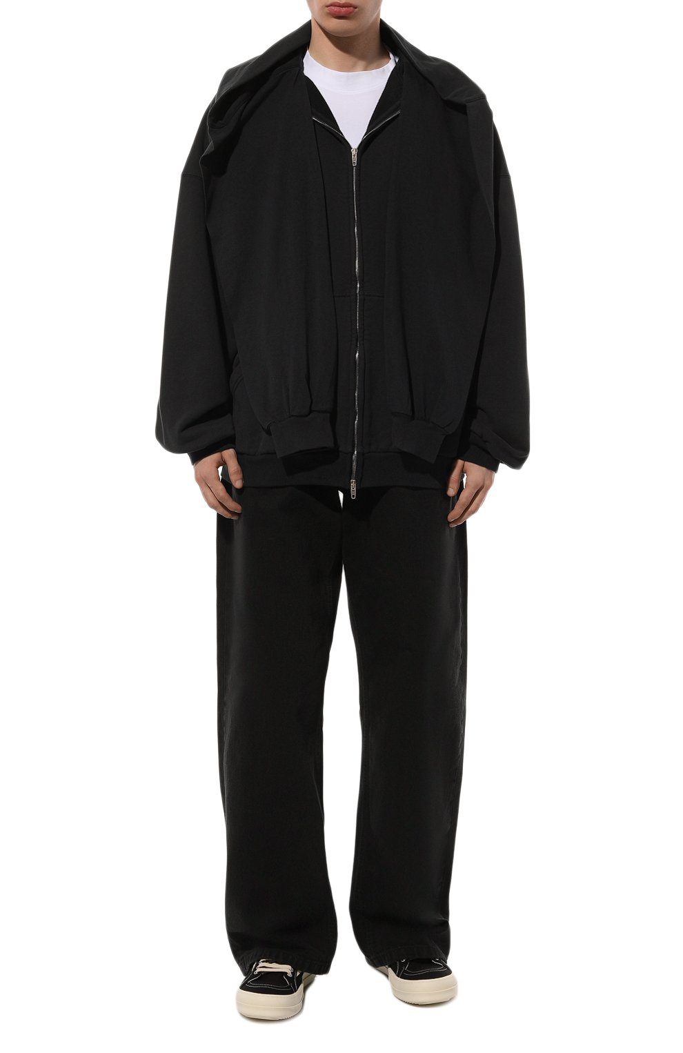 Хлопковая толстовка BALENCIAGA, арт. 794030/TQVB2, фото 2