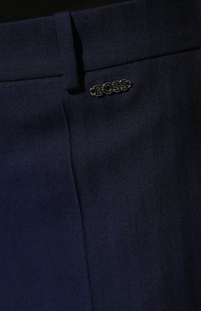 Шерстяные брюки BOSS, арт. 50472299, фото 5