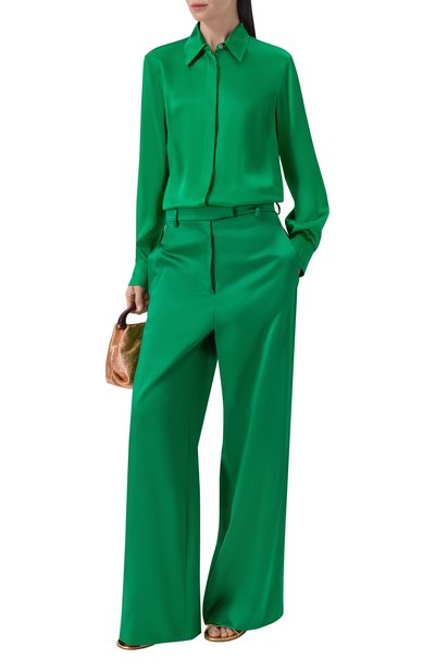 Шелковая блузка DRIES VAN NOTEN, арт. 010706/3024, фото 2