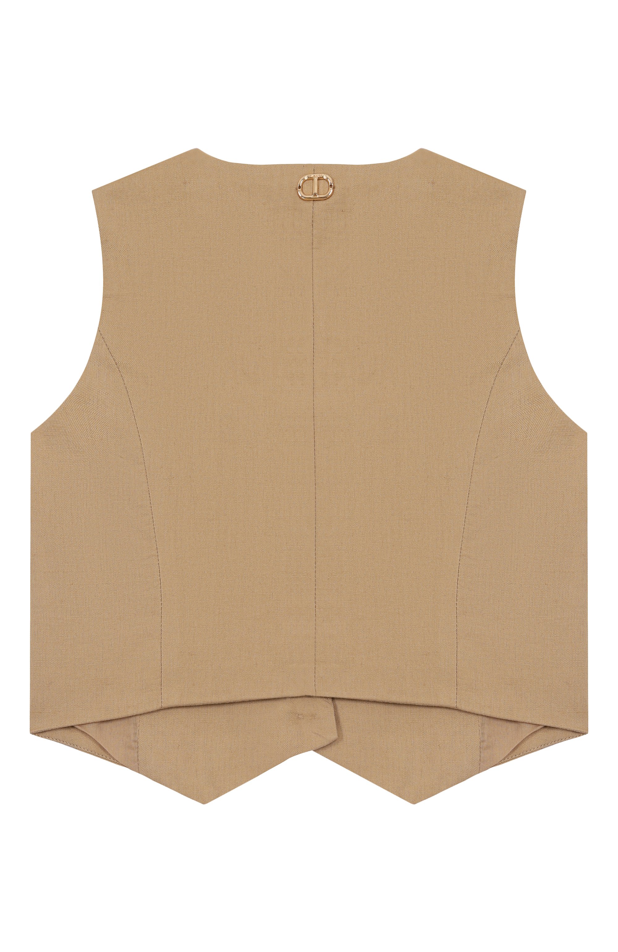 Жилет изо льна и хлопка TWINSET, арт. 251GJ2402, фото 2
