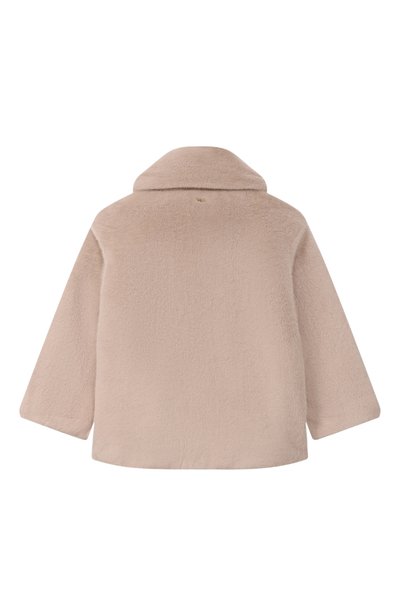 Шуба из экомеха HERNO светло-бежевого цвета по цене 46650 руб., арт. GI000105G/12630_001, фото 2 Шуба из экомеха HERNO, арт. GI000105G/12630_001, фото 2