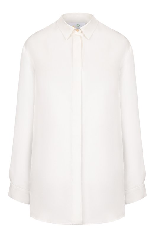 Шелковая блузка OLOLOL OLBL011/1555.101/BASE Кремовый OLBL011/1555.101/BASE