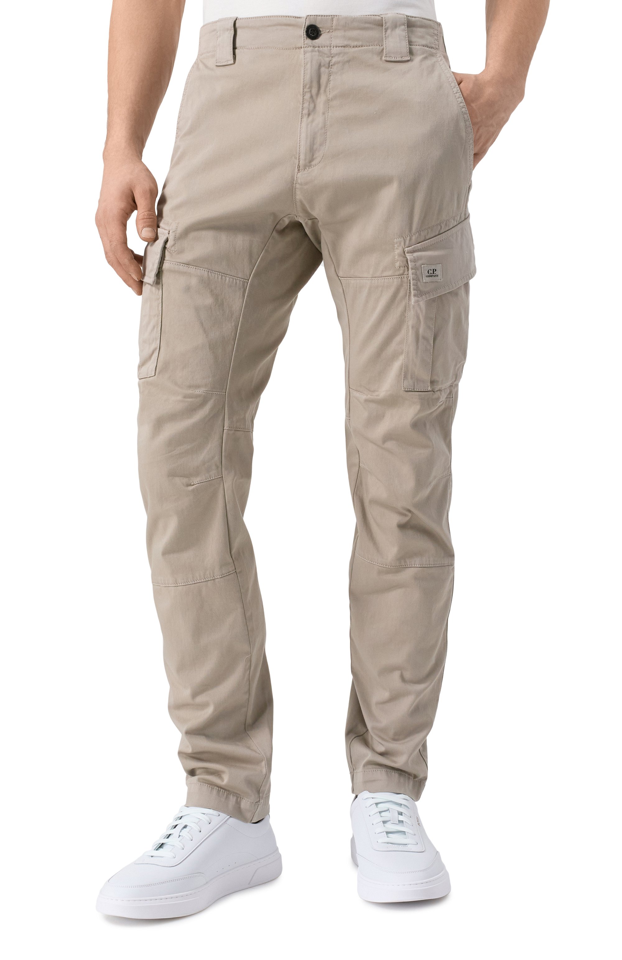 Хлопковые брюки-карго C.P. COMPANY, арт. 18CMPA117A005694G, фото 3