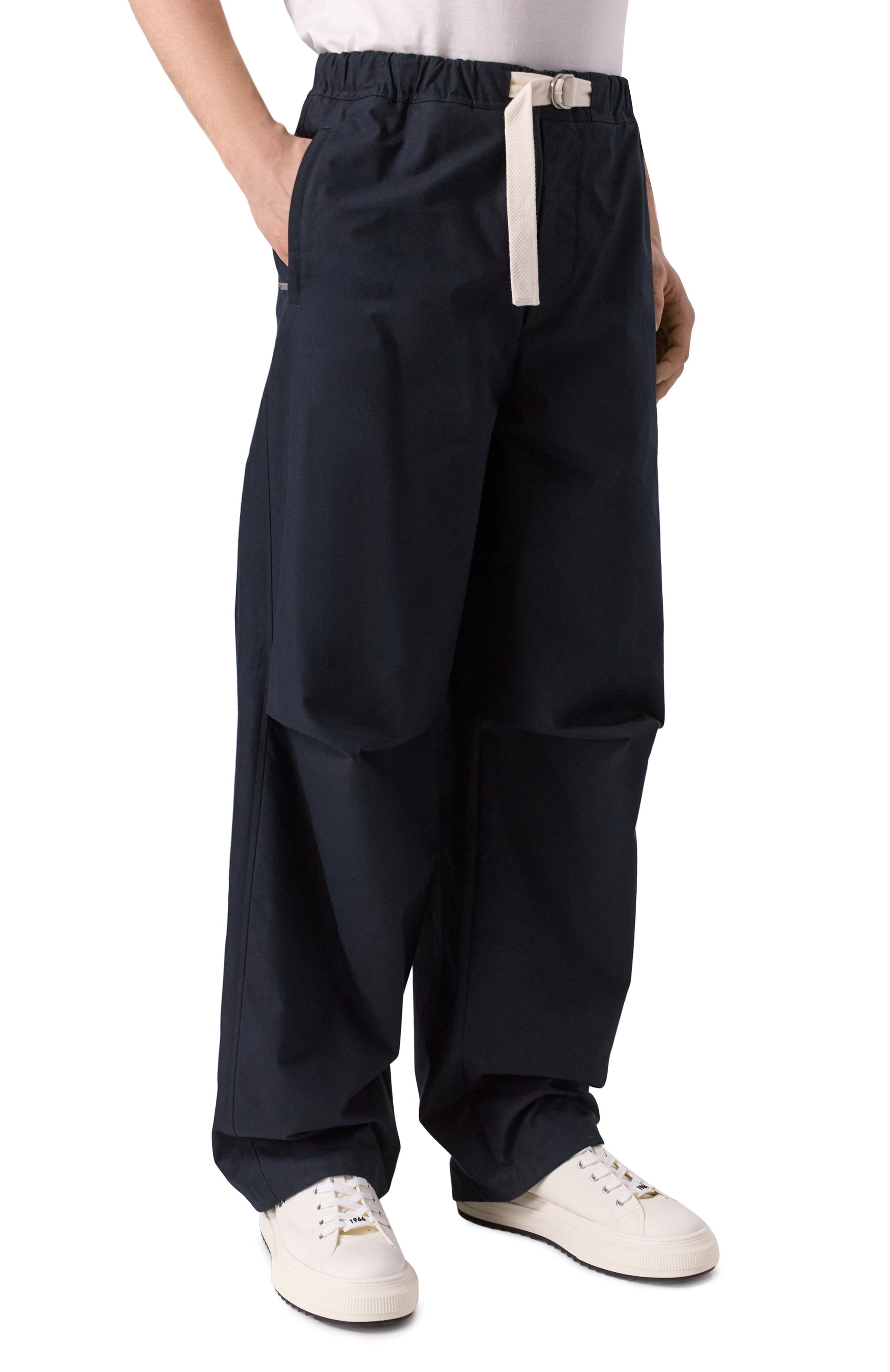 Хлопковые брюки JIL SANDER, арт. J47KA0268-J45296, фото 3