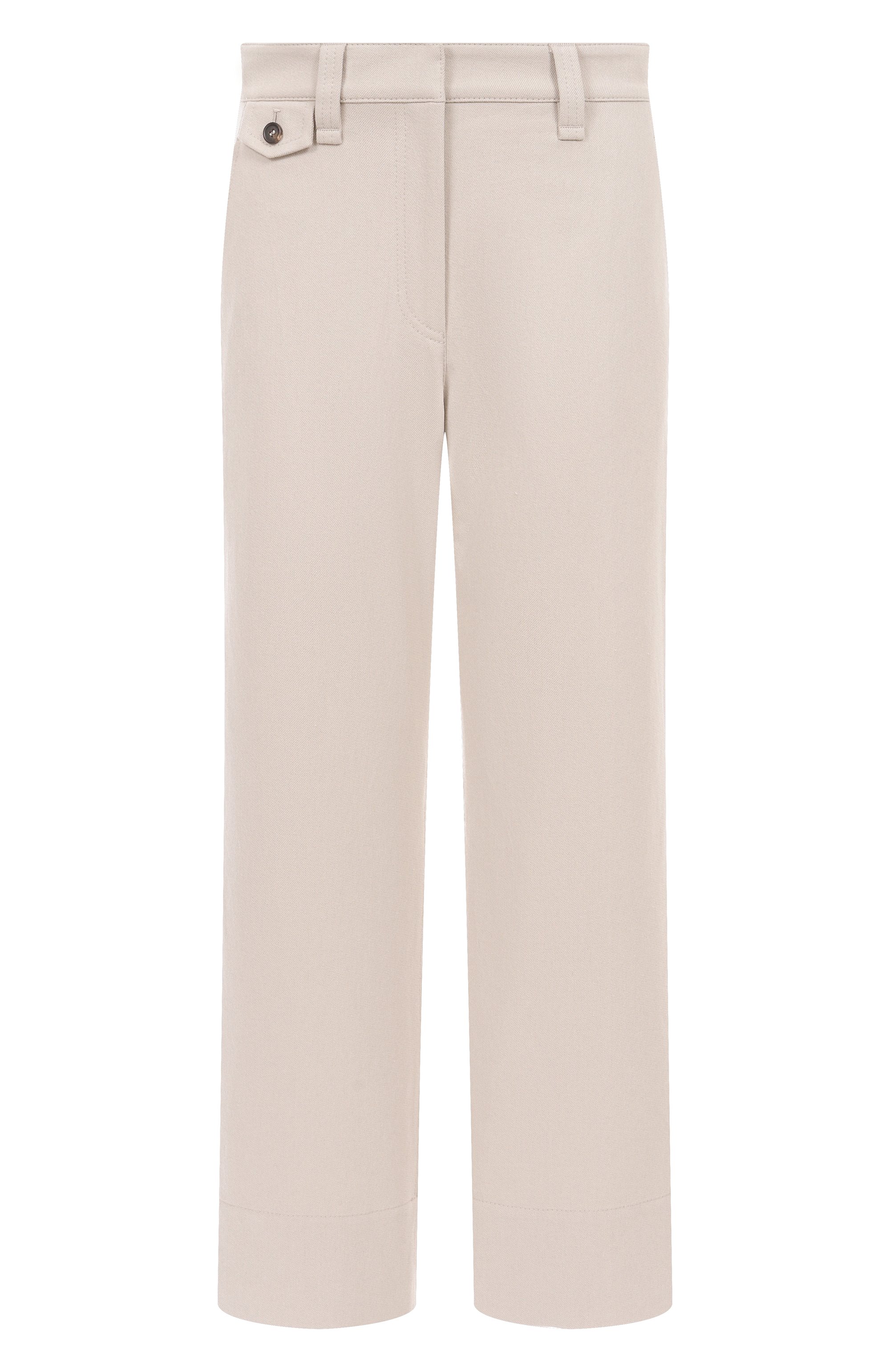 Брюки из хлопка и шерсти BRUNELLO CUCINELLI, арт. MP142P9036, фото 1