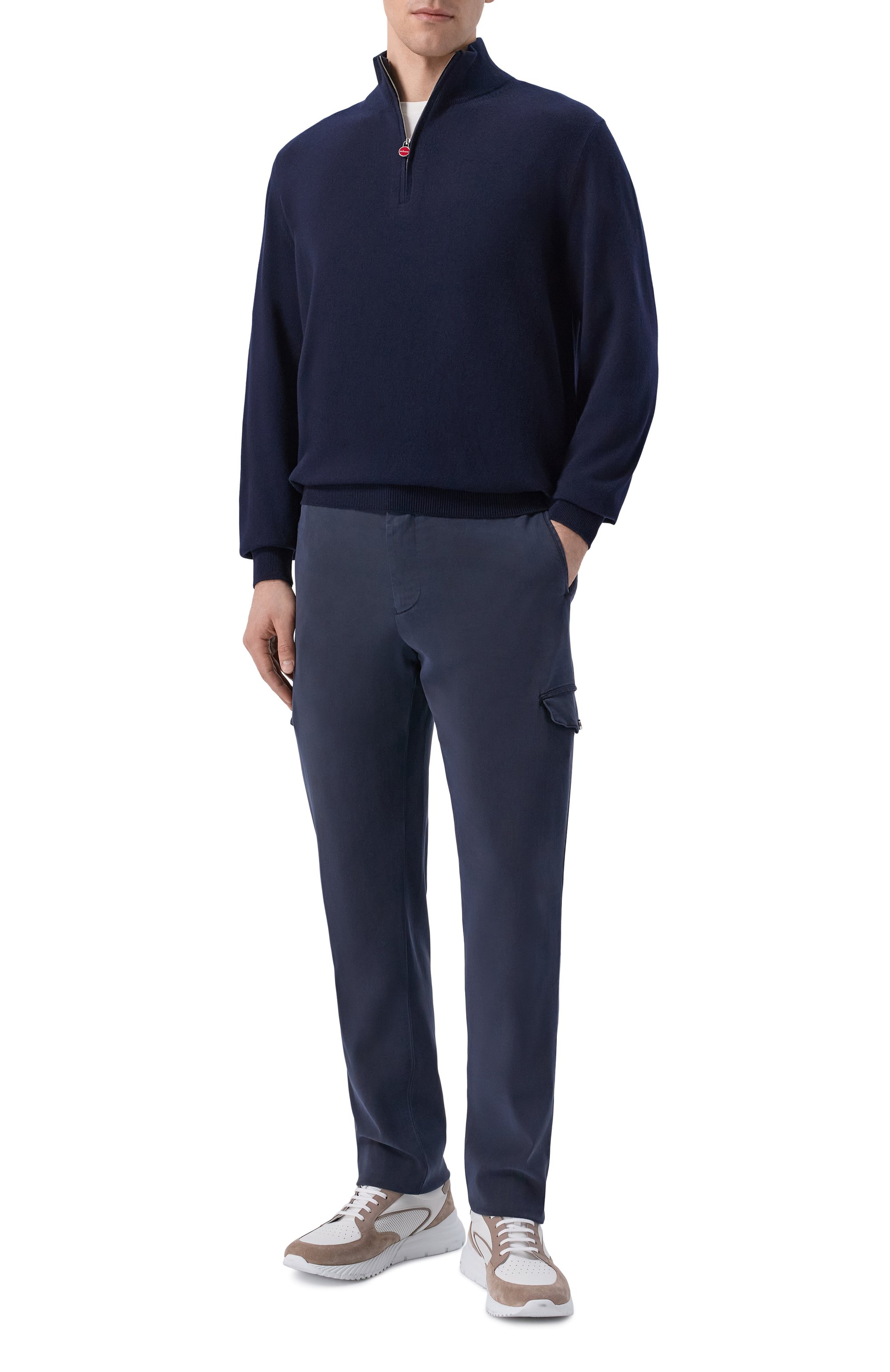 Джемпер из шерсти викуньи KITON, арт. UMK100902, фото 2