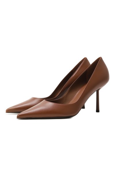 Женские кожаные туфли bella 80 LE SILLA, арт. 4215C080BMPPNEM