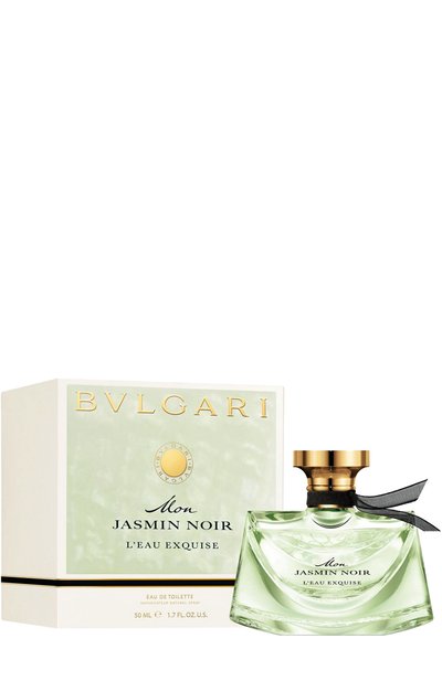 Туалетная вода mon jasmin eau exquise (50ml) BVLGARI бесцветного цвета по цене 6480 руб., арт. 40212BVL, фото 2 Туалетная вода mon jasmin eau exquise (50ml) BVLGARI, арт. 40212BVL, фото 2