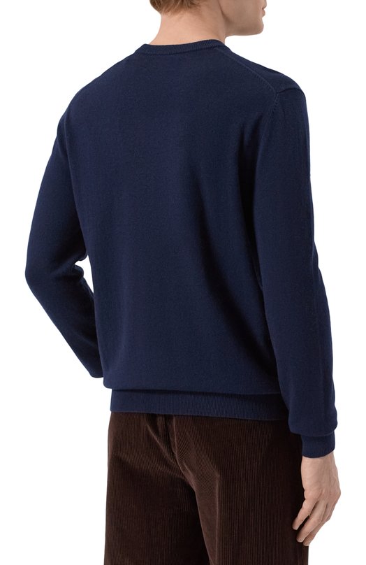 Джемпер из шерсти и вискозы MC2 Saint Barth HER0024-03039I/HER0N LIGHT EMBRY Синий  HER0024-03039I/HER0N LIGHT EMBRY Фото 4