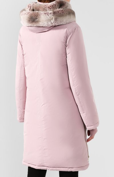 Пуховик с меховой отделкой DIEGO M, арт. 19IM-G820.0TM, фото 4