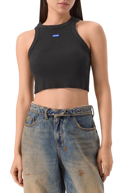 Хлопковый топ HUGO BLUE, арт. 50511450, фото 3