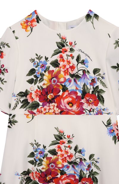 Шелковое платье DOLCE & GABBANA, арт. L53DF0/FSA8P_001, фото 3