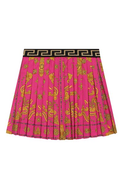 Плиссированная юбка VERSACE, арт. YC000092/A232758/8A-14A, фото 1