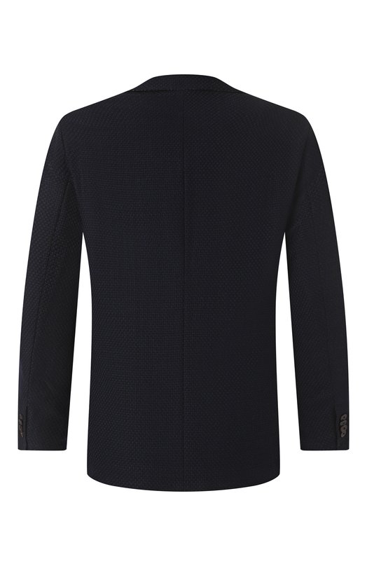 Пиджак из хлопка и шерсти Harmont & Blaine Синий, фото 2