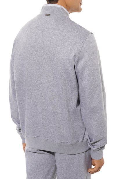 Хлопковая толстовка CAPOBIANCO, арт. MZIP.TS00/58-60, фото 4