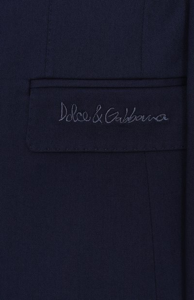 Хлопковый пиджак DOLCE & GABBANA, арт. L41J85/FUFNX/2-6, фото 3